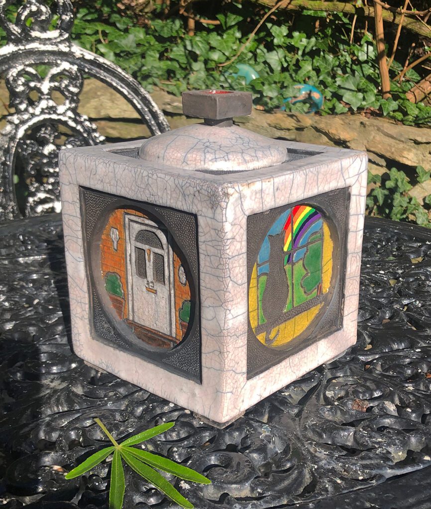 Memory Box Commission piece Eddie Kent Ceramics