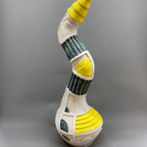 Eddie Kent Navigator a white stoneware sculpture